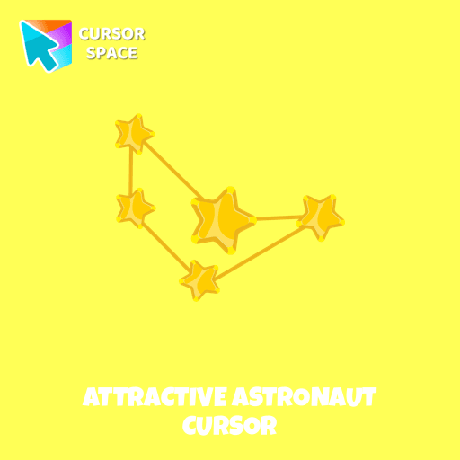Attractive Astronaut cursor arrow cursor
