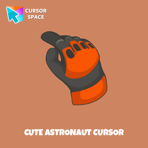 Cute Astronaut cursor pointer cursor