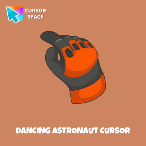 Dancing Astronaut cursor pointer cursor
