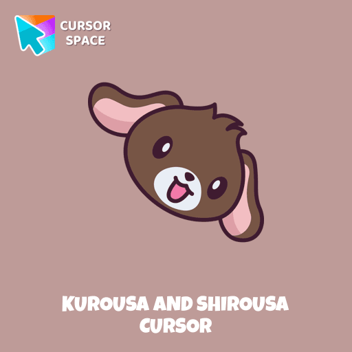 Kurousa and Shirousa cursor pointer cursor