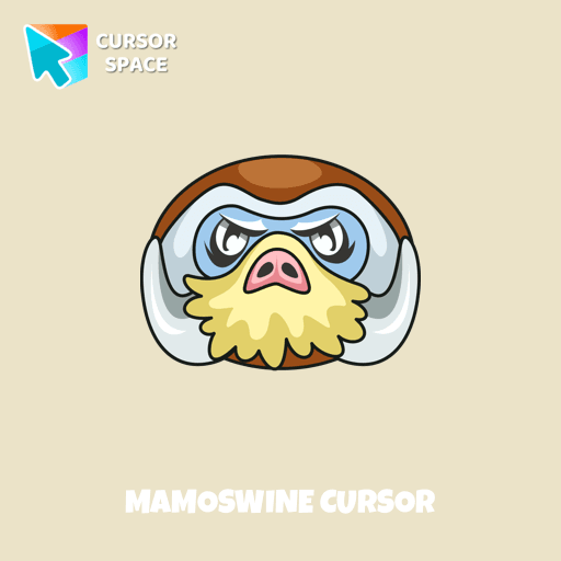 Mamoswine cursor arrow cursor