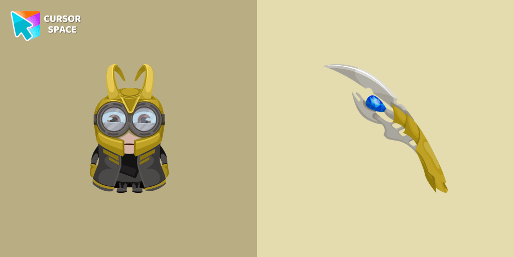 Minion Loki Character cursor