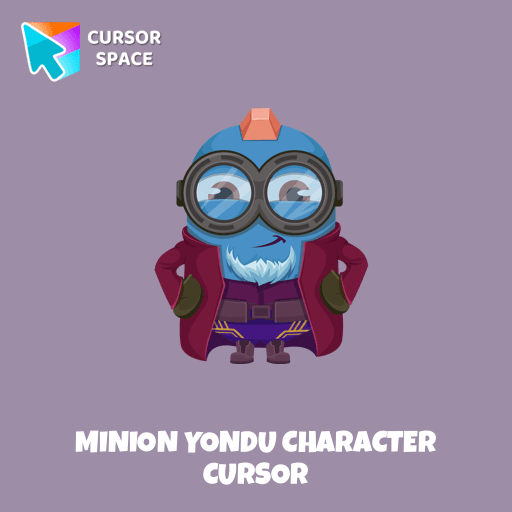 Minion Yondu Character cursor arrow cursor