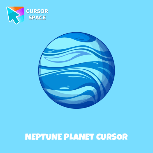 Neptune Planet cursor pointer cursor