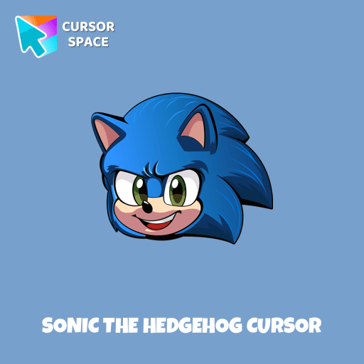 Sonic the Hedgehog cursor arrow cursor