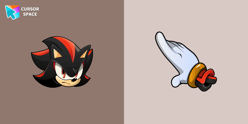 Shadow the Hedgehog cursor